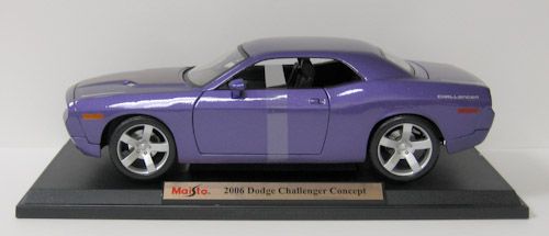 2006 Dodge Challenger Concept Diecast Model Car   118 Scale   Maisto 