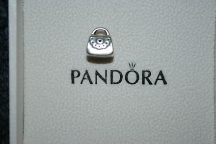 790309PCZ Authentic PANDORA Purse Pocketbook Charm SS  