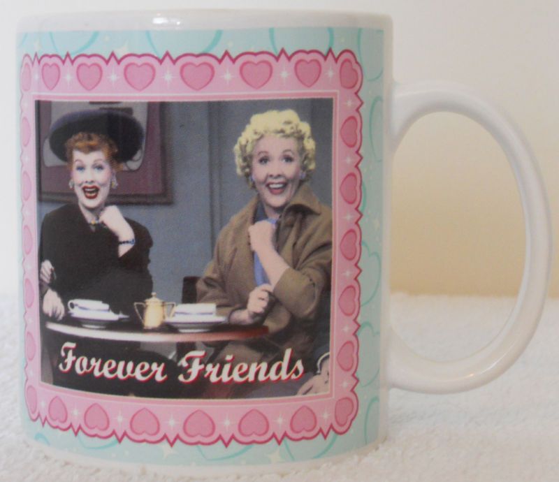 Love Lucy Forever Friends Collectible Quote Mug Mint  