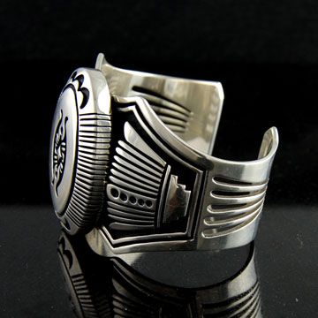   Bracelet Navajo Sterling Silver Native American Jewelry .925  